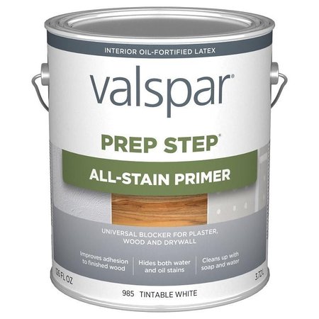 Prep Step 985 Series AllStain Primer, Tintable White, 1 gal -  VALSPAR, 044.0000985.007